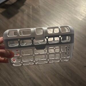 Munchkin White and Gray Dishwasher Basket